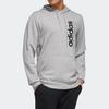 Adidas Casual Sports Pullover Hoodie Men Tops Grey FM6091