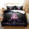 Anime Dark Gathering 3D NEW Duvet Cover Pillowcase Bedding Set Adult Boy Girl Bedroom Decoration Children Single Double Large