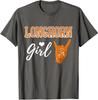 Longhorn Girl Heart Souvenir Gift Design Funny Unisex T-Shirt
