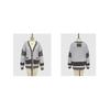 Women S V Neck Oversized Color Block Knit Cardigan Sweater