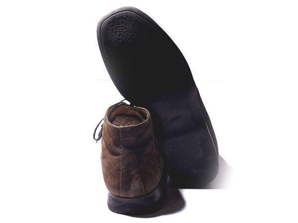 DAKS Wildleder Chukka Boots 27.0EEE Dunkelbraun Vintage(GEBRAUCHT)
