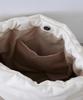 EFOLE Gepolsterte Kordelzug-Tragetasche aus Kunstleder für Damen