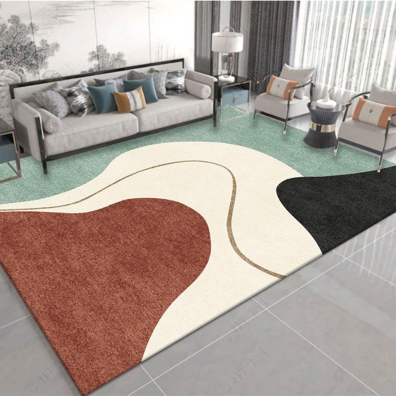 Modern Abstract Patterned Large Area Carpet  for Living Room Bedroom Decor Non-Slip Soft Floor Carpets Home Decor