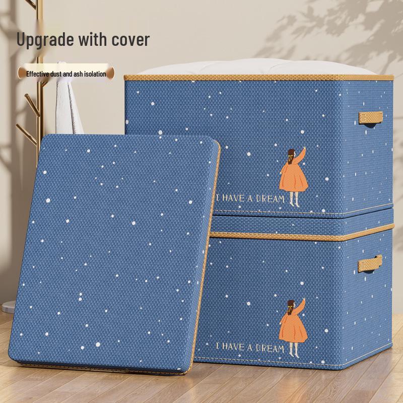 Fabric Clothes Storage Box: Organizer for Wardrobe, Dormitory, Quilts, and Sundries