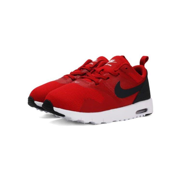 Nike Air Max Tavas Low Top Running Shoes Baby Shoes Red Black 844106-600