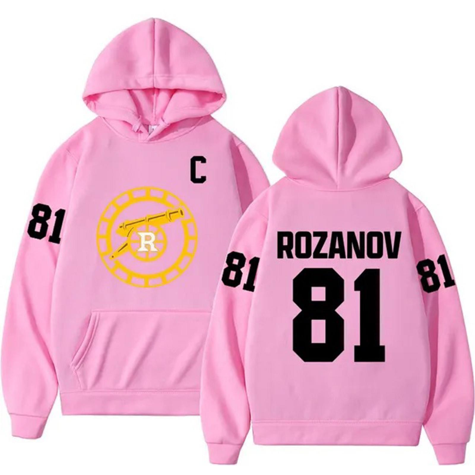 

Жіночий модний худі Веселий світшот Пуловер XL рожевий