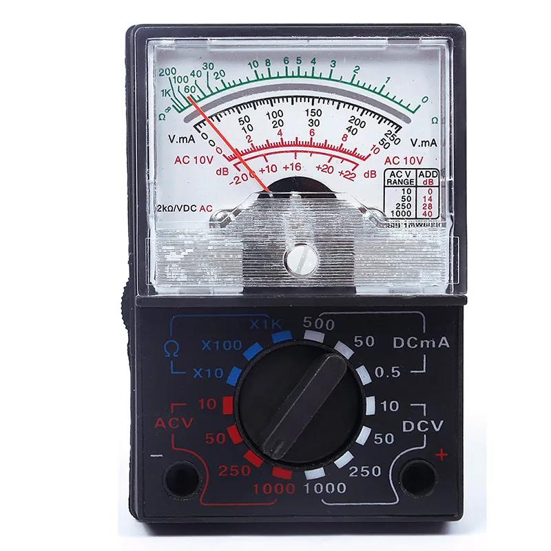 Free Shipping MF-110A Multimeter Portable Electric Analog Multitester Voltmeter Ammeter Voltage Current OHM Multi Meter Tester
