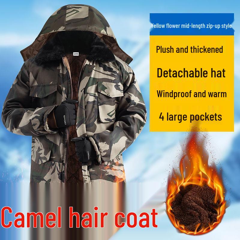 Men s Warm Winter Cotton Jacket M