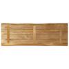 Vidaxl Blat Stołu Z Naturalną Krawędzią, 110X40X3,8 Cm, Drewno Mango
