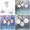 Silicone Mould Keyring Mold DIYs Keychain Casting Mould Round Life Tree Mould