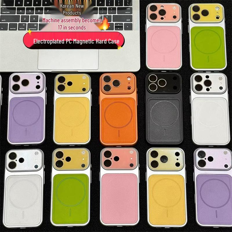 Magnetic Glass Lens Protector for iPhone 14-17 Pro Cases