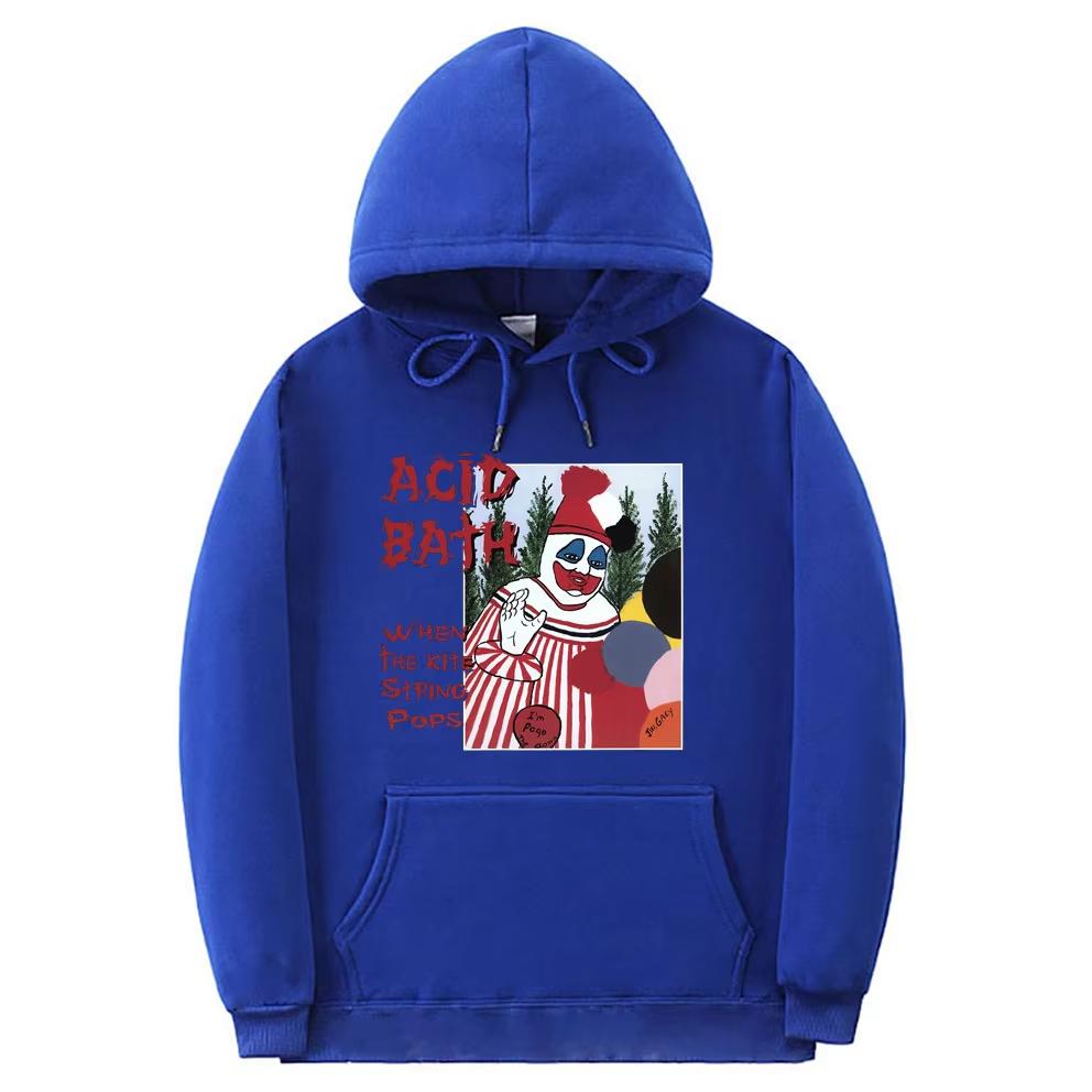 

Men Women Fashion Vintage Loose Hoodies Tops Hip Hop Rock Punk Gothic Sweatshirt Acid Bath Hoodie Psychic Tv Coil Sludge Metal 3XL