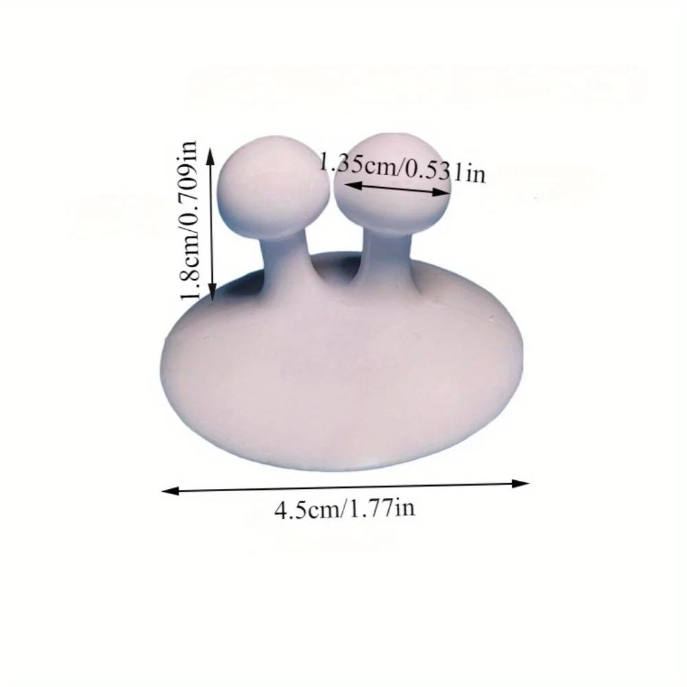 2PCS Toothbrush Suction Cup Wall Mounted Suction Cup Electric Toothbrush Holder No-hole Storage Rack Suction Cup Hooks Shelf
