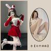 Sex Underwear New Christmas Robe Golden Velvet Red Uniform Temptation Bunny Suit Pure Desire