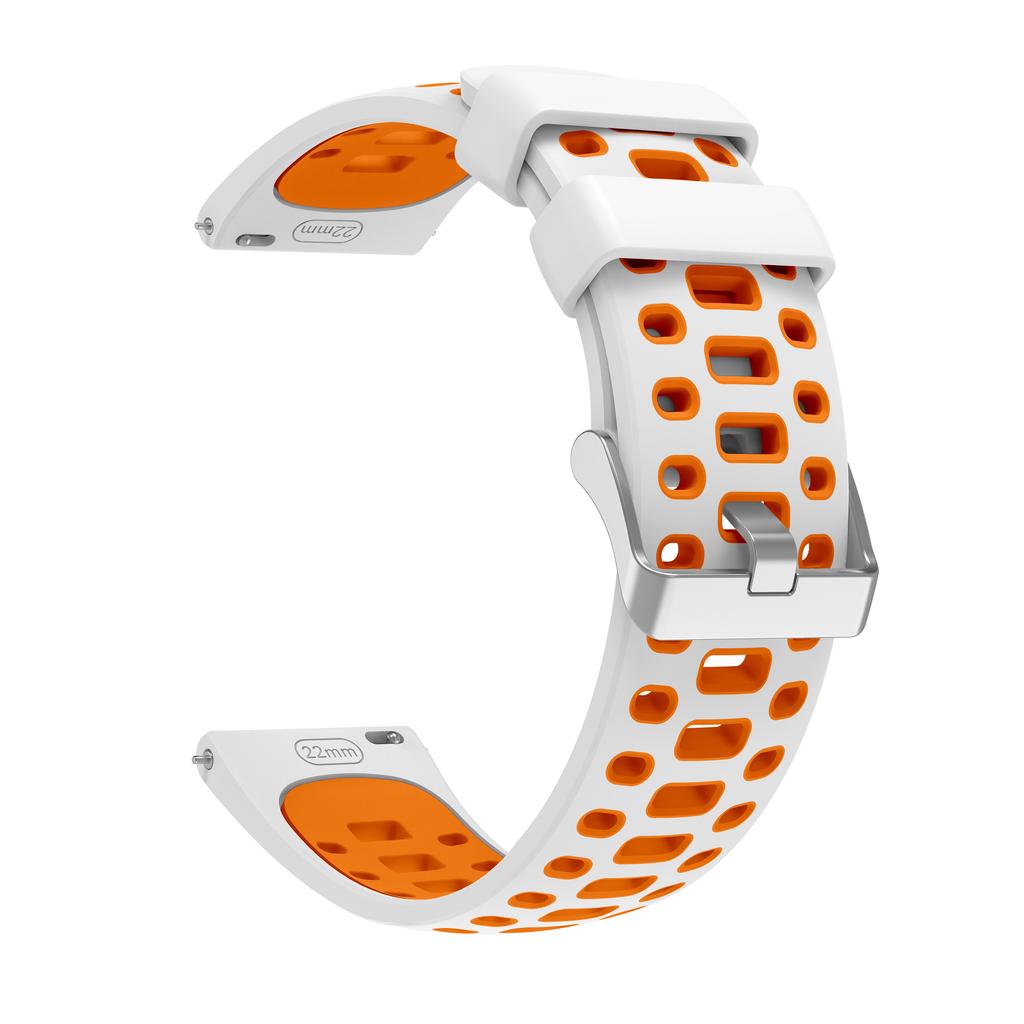 Cinturino per Orologio in Silicone Bicolore da 22MM per Huawei GT Runner 2 Gt6/Gt5 46mm Cinturino per Orologio Sportivo da Esterno per Huawei GT Runner 2
