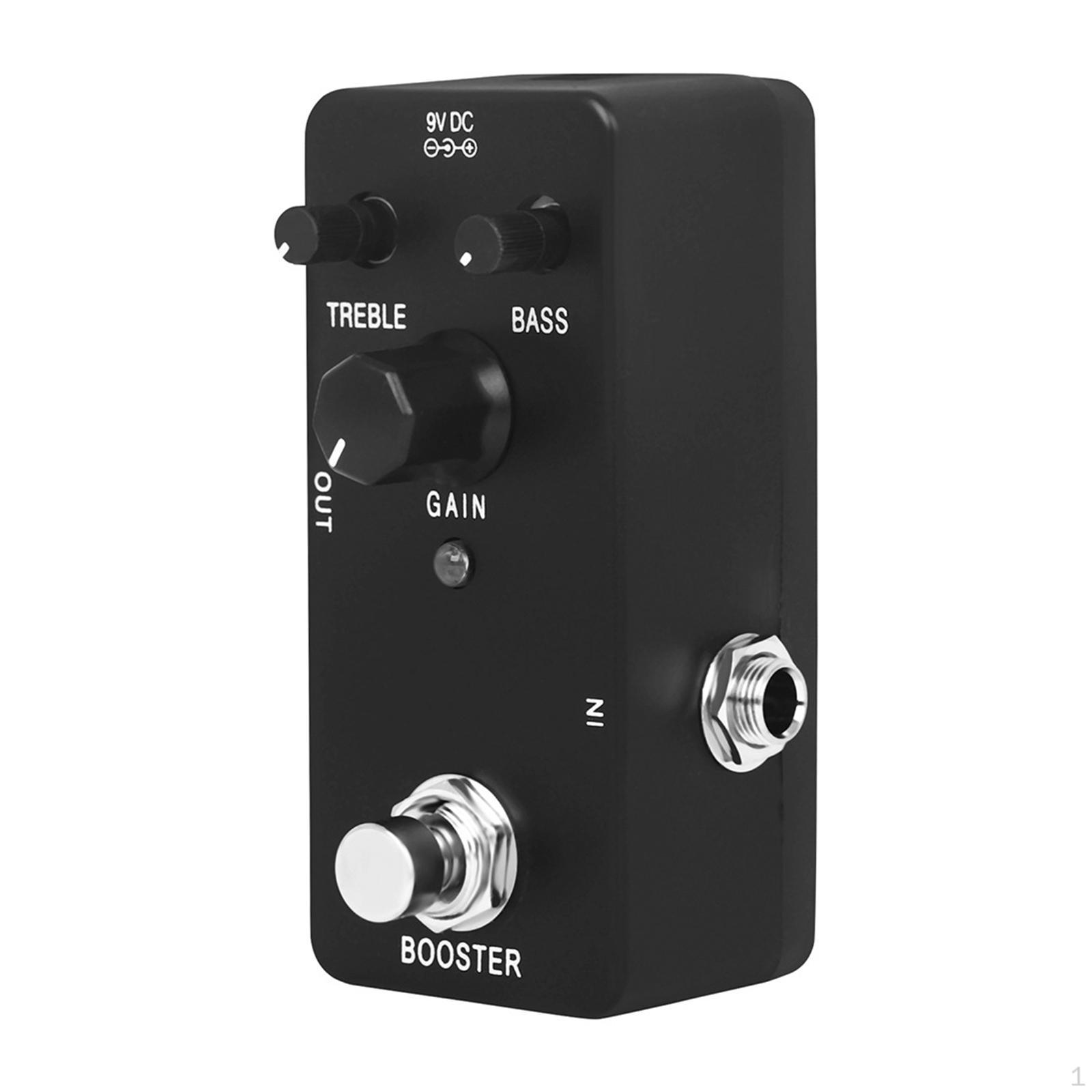 

Педаль эффектов для электрогитары True Bypass Durable Shell High GAIN Booster Pedal, Mini Single Type