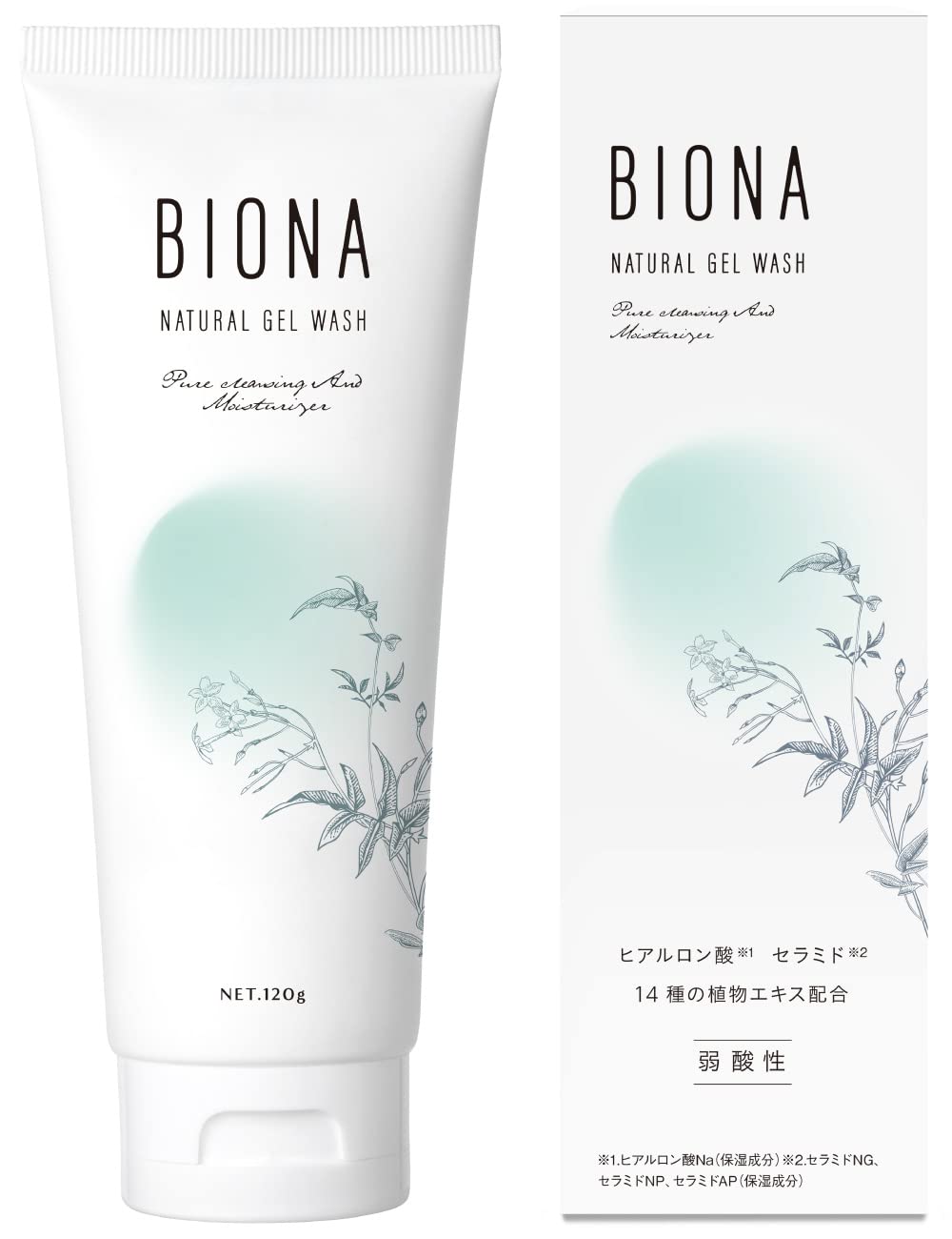 

BIONA Деликатная зона Сделано в 120 г Мыло, Против потемнения, Увлажняющее, Без запаха, Без добавок, Япония,