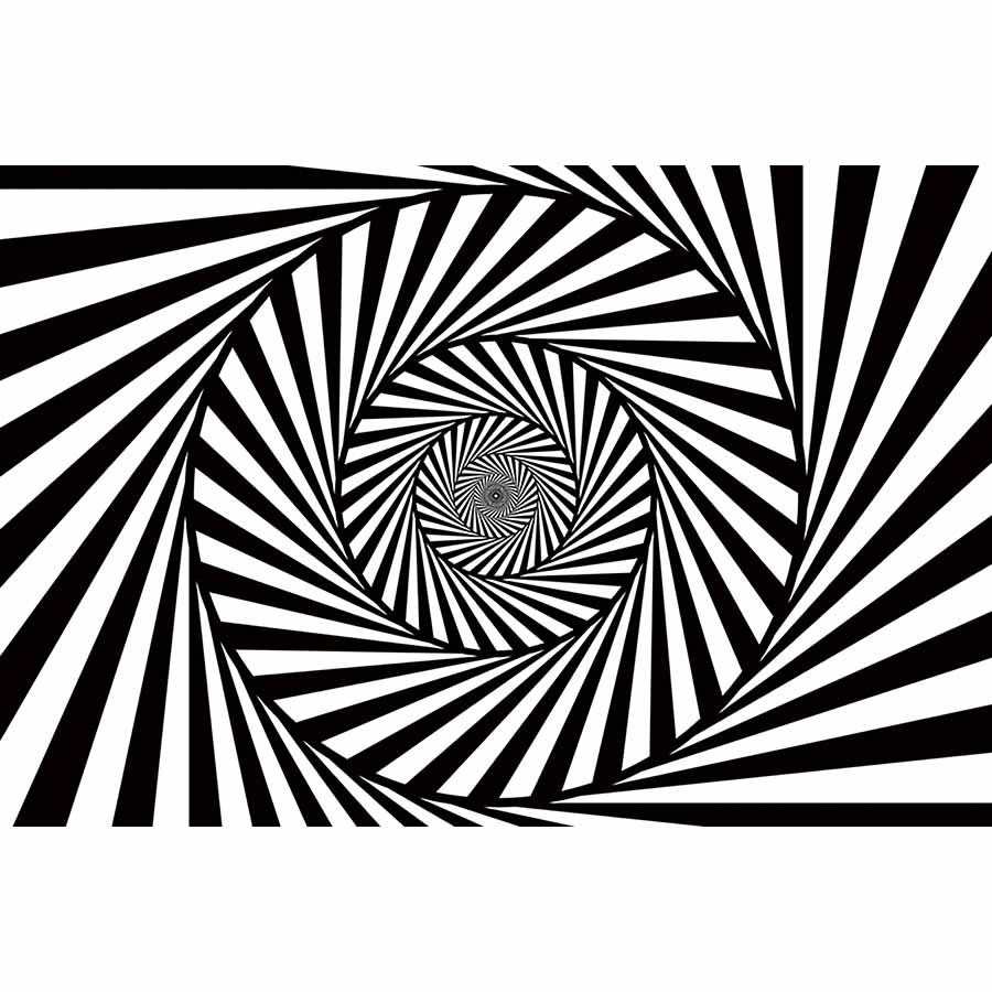 MOON.QG 3D Photography Wallpapers Backdrop Visual Illusion Background Swirl Geometric Home Wall Event Photo Studio Decorations