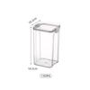 Five Grains Kitchen Airtight Square Spice Jar - Moisture-Proof Food Storage Container