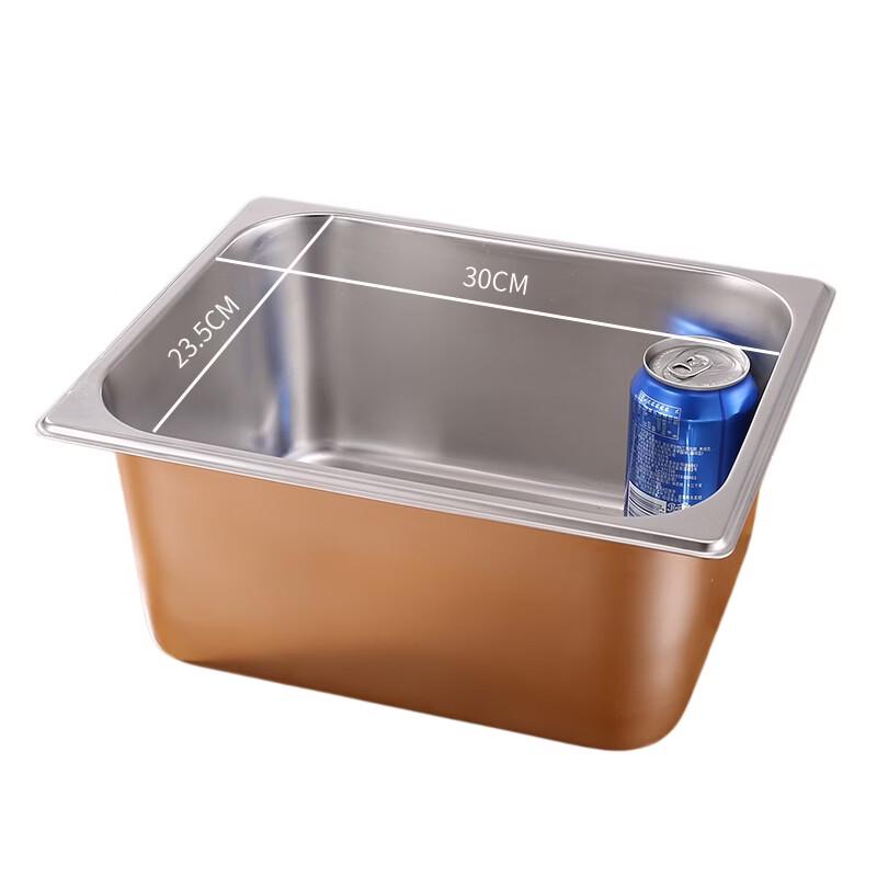 Extra Thick Stainless Steel Kitchen Basin with Lid