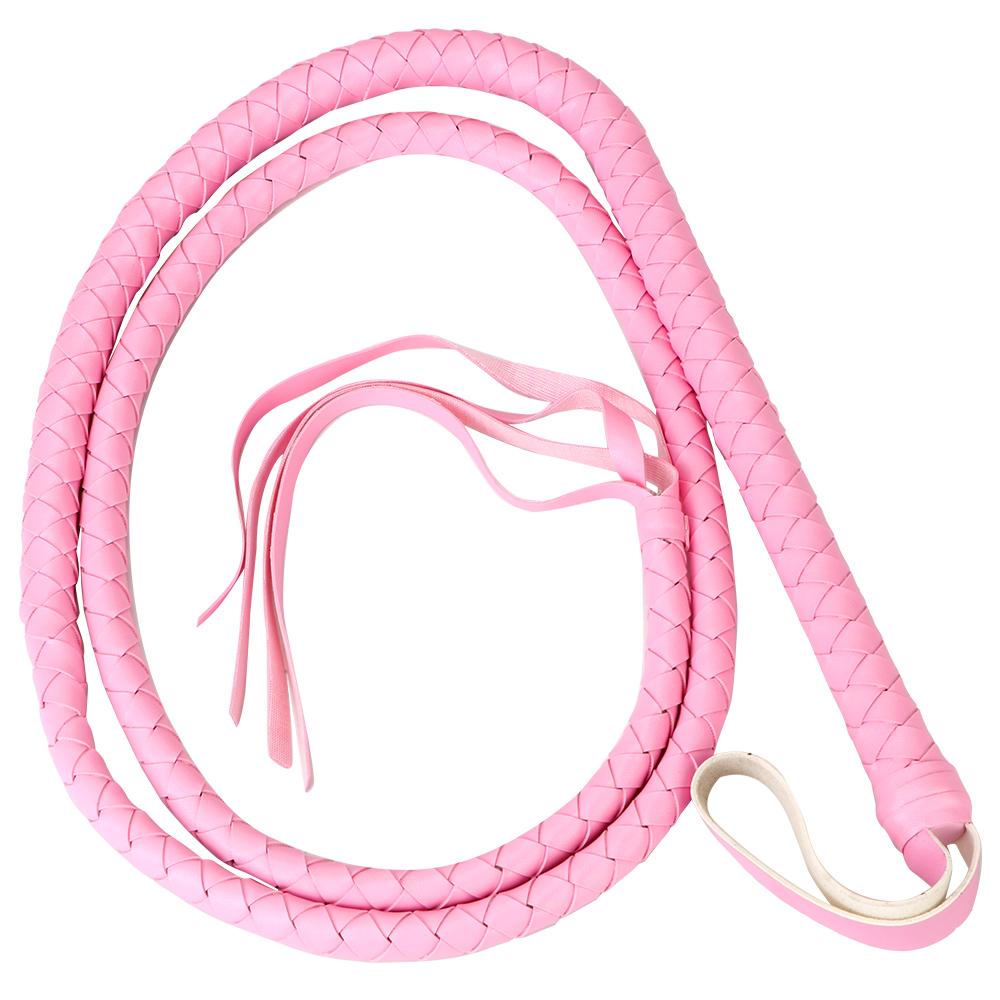 PU Leather Long Whip Spanking Paddle Role Cosplay Adult Product Sex Toys for Couples 2M