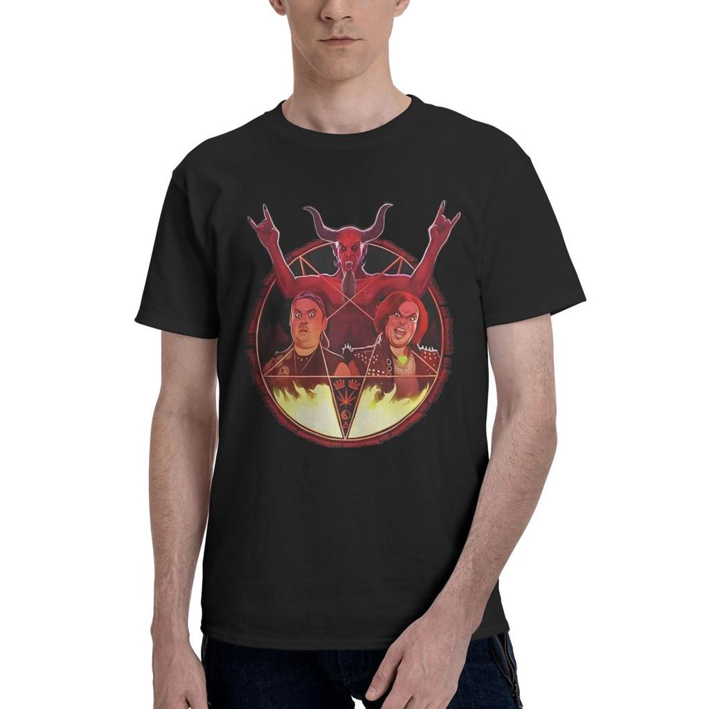 Tenacious D Inspired Heavy Metal Band 100 Cotton Casual Breathable Confortable T Shirt Designer Clothes Men Men TShirt