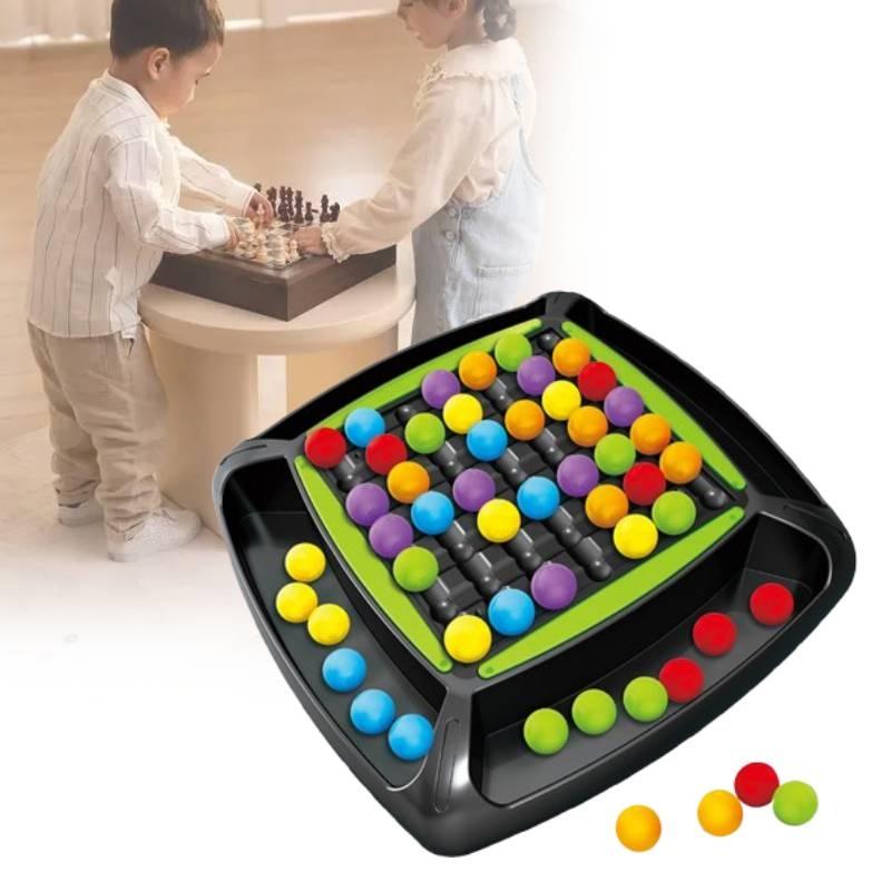 Buntes Kinderrätselspiel zur Stressbewältigung und für interaktiven Spaß auf Partys