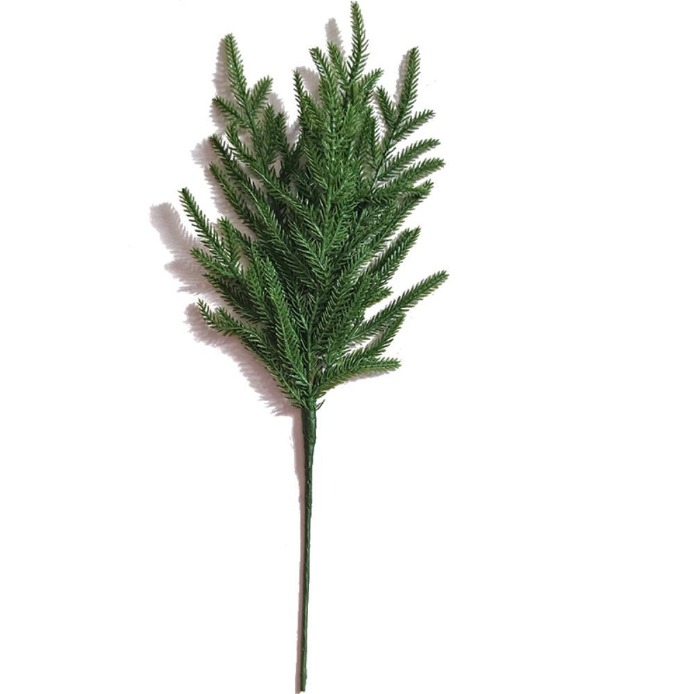 Christmas Tree Artificial Pine Branch Green Simulation Pine Needle Fake Pine Cone Hotel Office