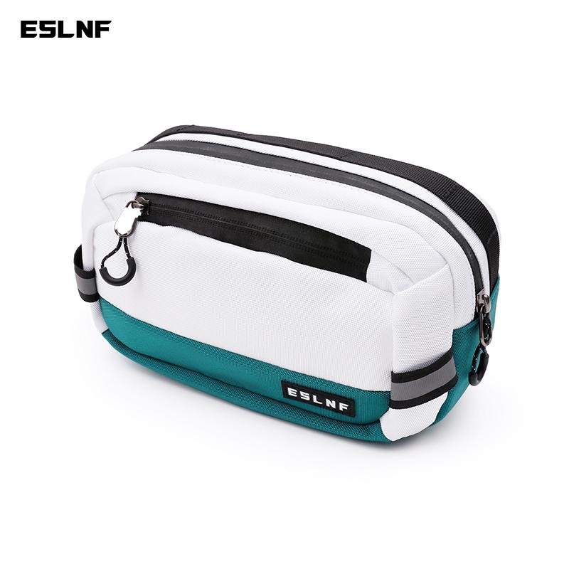 ESLNF Bike Handlebar Bag Bike Bag Portable Pannier Multi-purpose 2.5L Large Capacity Backpack Shoulder Messenger Crossbody Bag