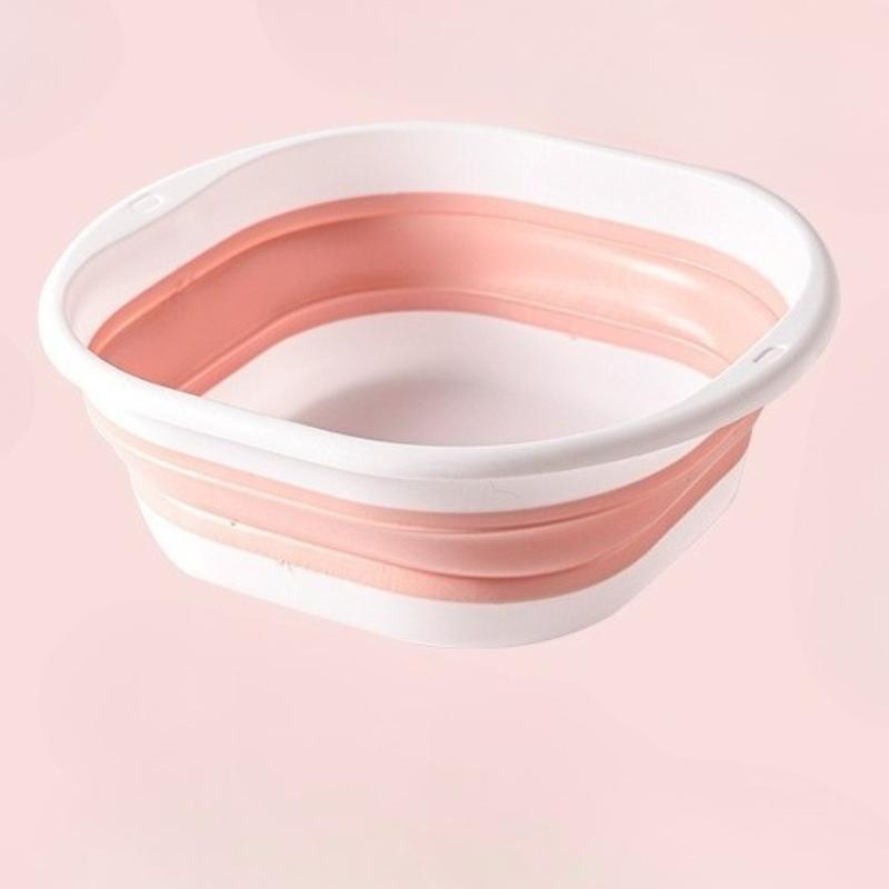 

1pc Space-Saving Collapsible Sink Basin for Camping/Home | Space-Saving Design for Dishes/Laundry & Travel Us,Contemporary Style рожевий
