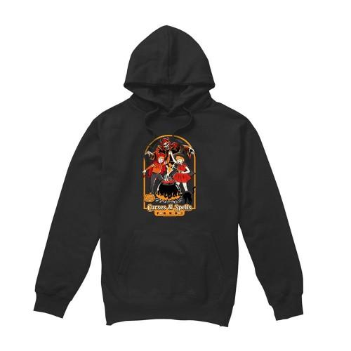 Steven Rhodes Unisex Adult Curses & Spells Hoodie