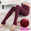 300g Pearl Fleece Integrated Pants, Fleece Thickened Leggings, Large Size Autumn and Winter Thermal Pants, Seamless Pants, Foot-stepping Women