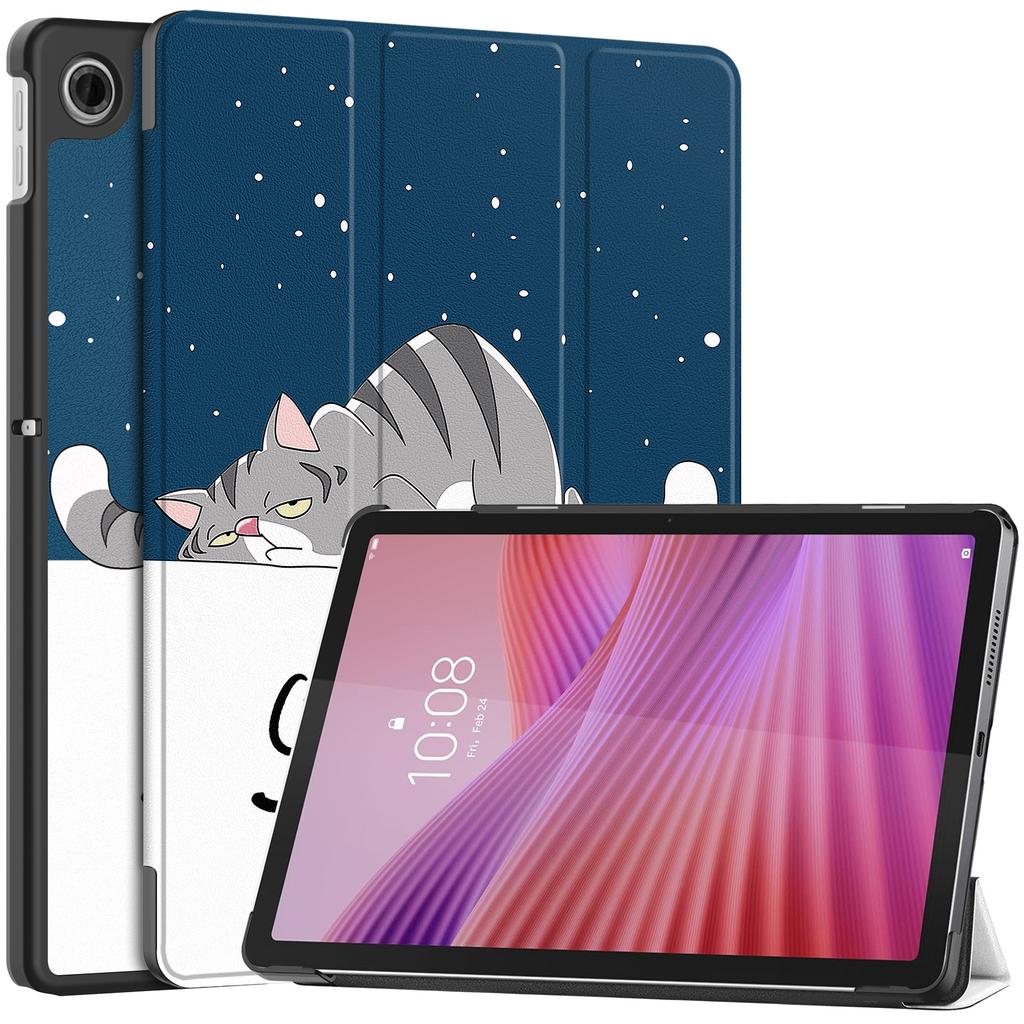 Tablet Case For Lenovo Tab 10.1 TB-311FU K10 TB-311XU Three Folds Stand Leather Case