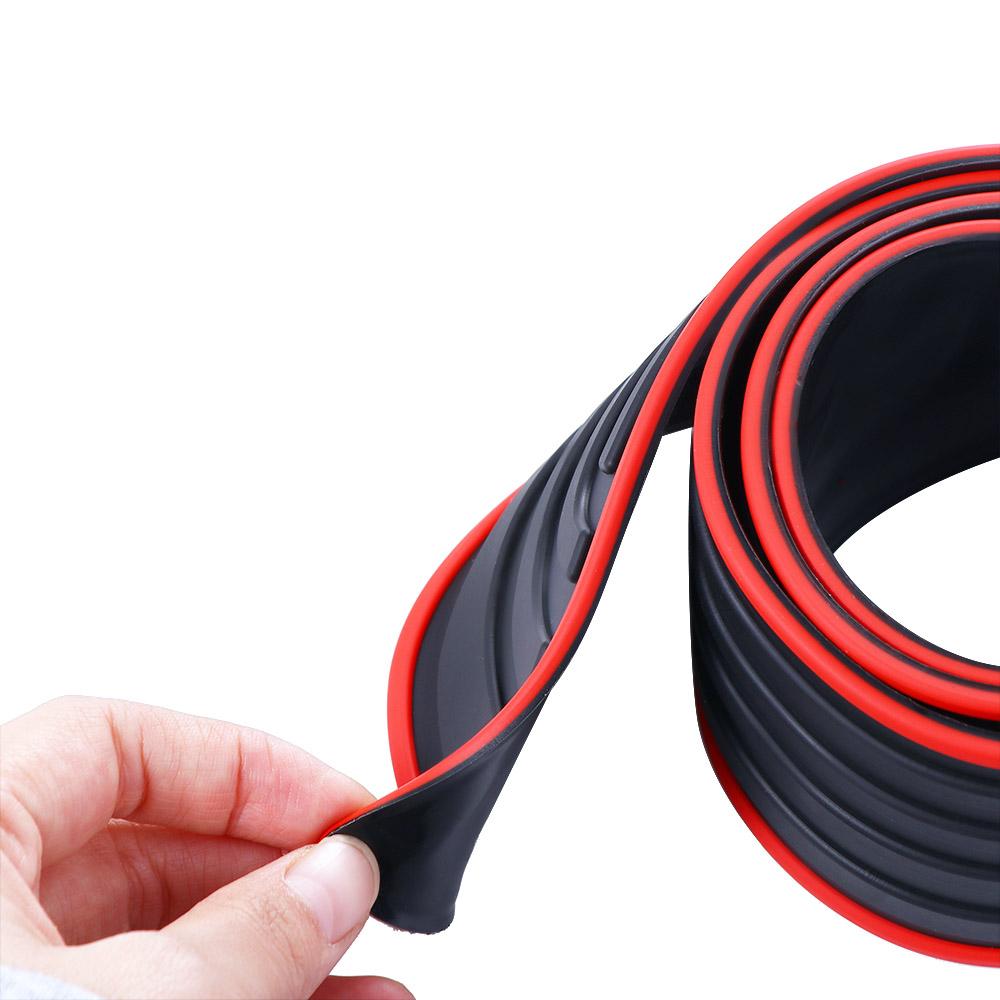 Trunk Door Sill Protector Strip Anti-collision Strip Guard Strip Auto Rear Bumper Guard Protection