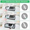 4-in-1 Electric Knife Sharpener with Adjustable Digital Display for Straight/Serrated Knives Ceramic Knives & Scissors