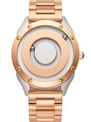 EUTOUR Magnetische Partneruhr, Unisex-Metall-Multifunktionsuhr für Herren, Modische Sport-Quarzuhr