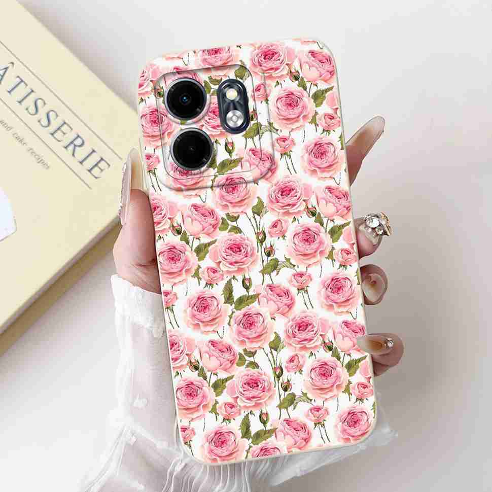 For Infinix Hot 50i Case Hot50i X6531 Lovely Rabbit Silicone Soft TPU Cover Fundas For Infinix Smart 9 Smart9 X6532 Phone Cases