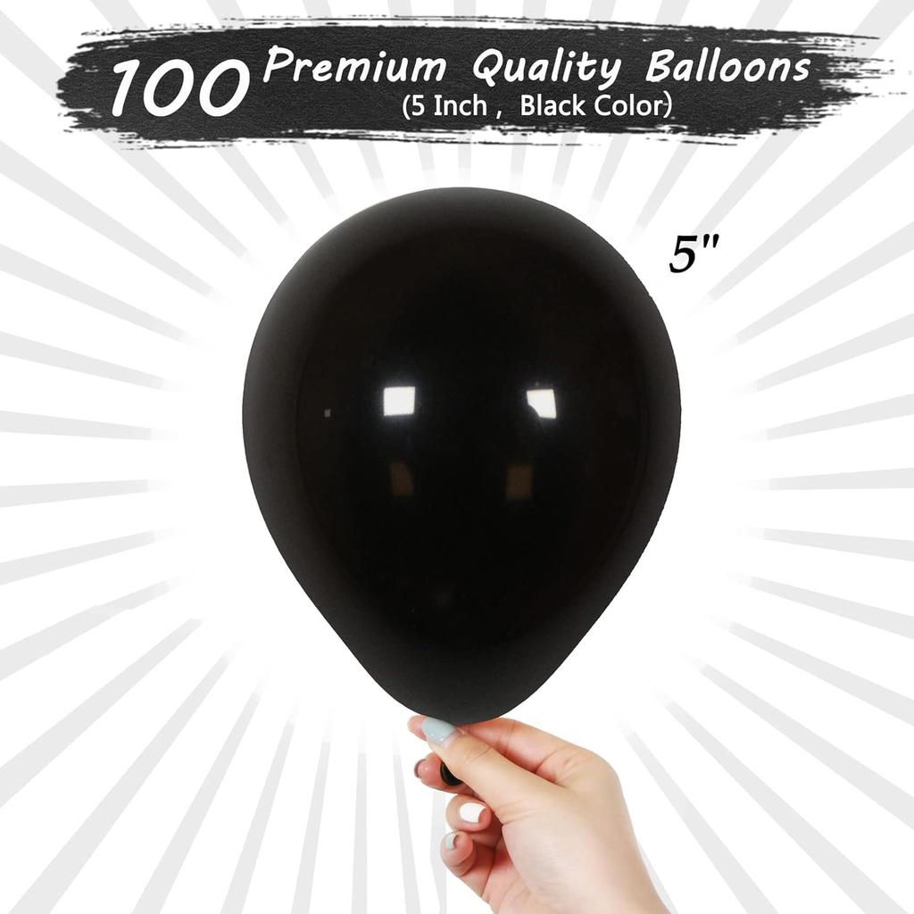 5inch 100/105pcs Multicolored Balloon Set,Suitable for Weddings,Birthdays,Themed Parties,Bridal Shower Parties,Family Gatherings