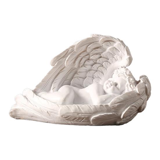 Estatua de Ángel de la Guarda Resina Figura de Ángel Pequeño Recuerdo Curación Simpatía Regalo para Estante Hogar Sala de Estar Escritorio Oficina Decoración