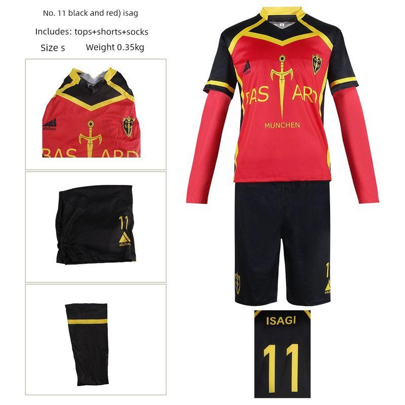 Blue Prison Jersey Jiseiichi Cosplay Costume Bachira Meguru Chigiri Hyoma Kishin Renzuke No. 11 Jiseiichi Cosplay Costume