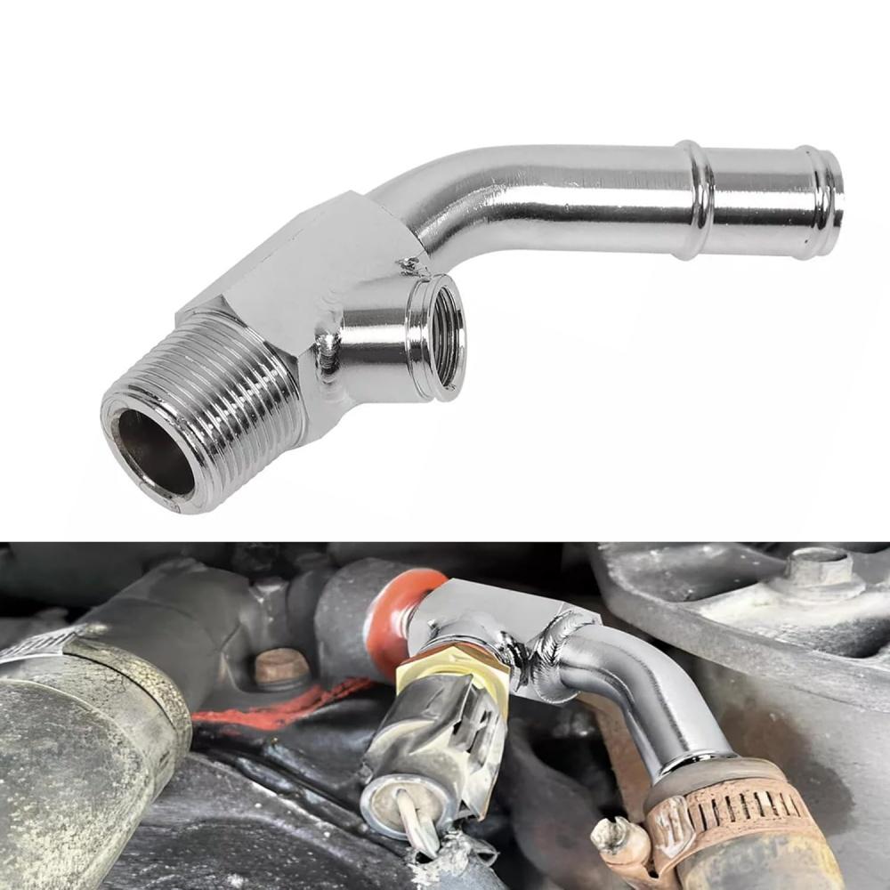 Coolant Temp Sensor Elbow Connector for Ford Bronco F-Series E5TZ-18599-C