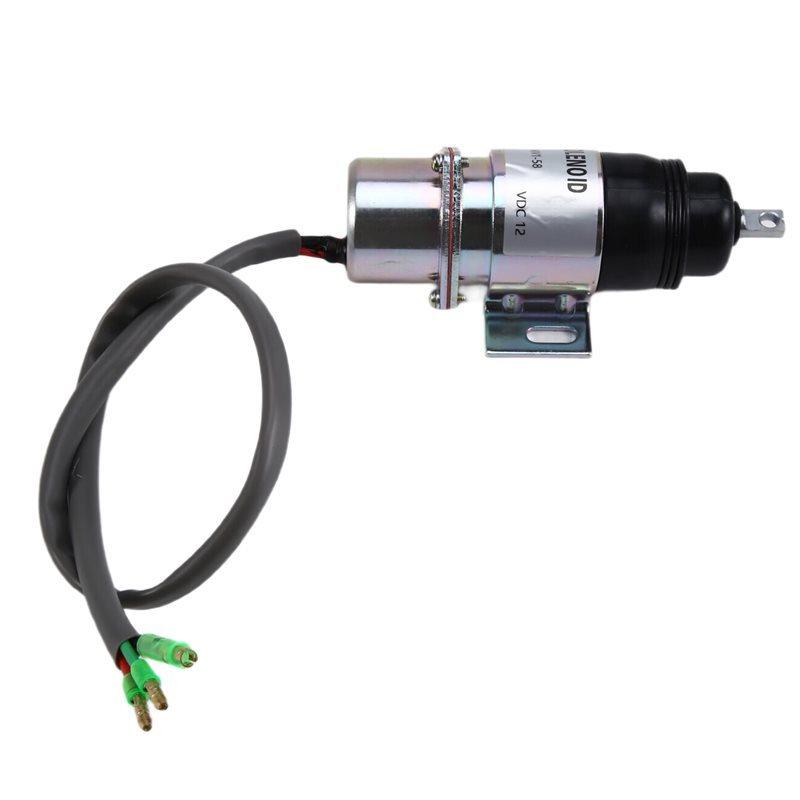 A58X-MV1-58 For Isuzu Engine Compatible 12V Shut Off Solenoid Part Numbers 8-94453341-0 894453-3411 Fits For 3KC1 4JG1