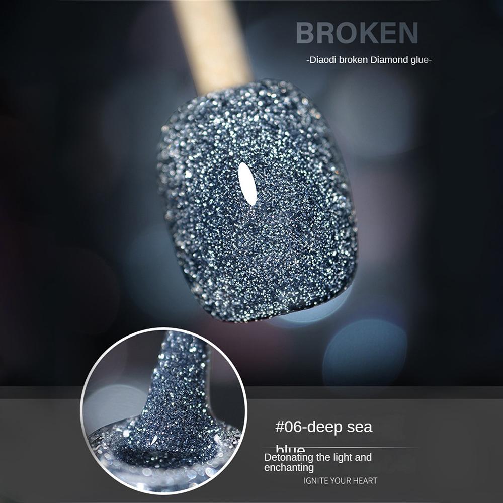 

Гель-лак для ногтей с блестками