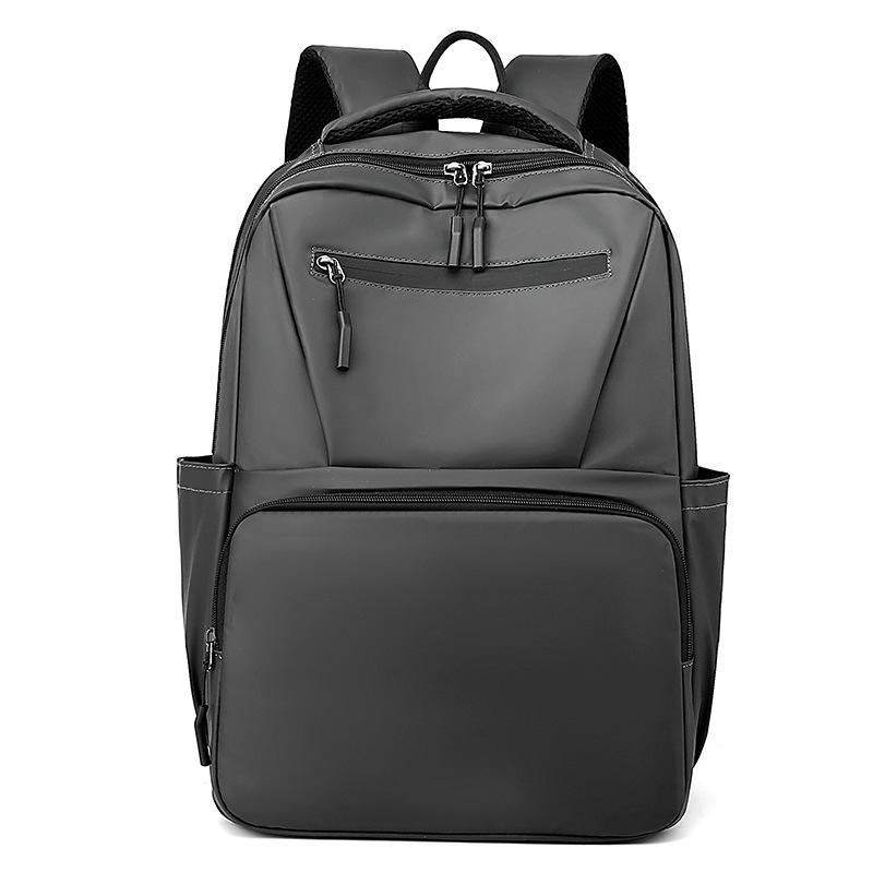 

Весенняя мода Мужской рюкзак Простой Большой вместимости Студенческий рюкзак Рюкзак Рюкзак высокой ценности серый