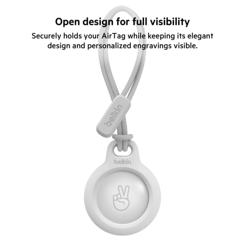 Belkin AirTag Case Strap White F8W974btWHT-A