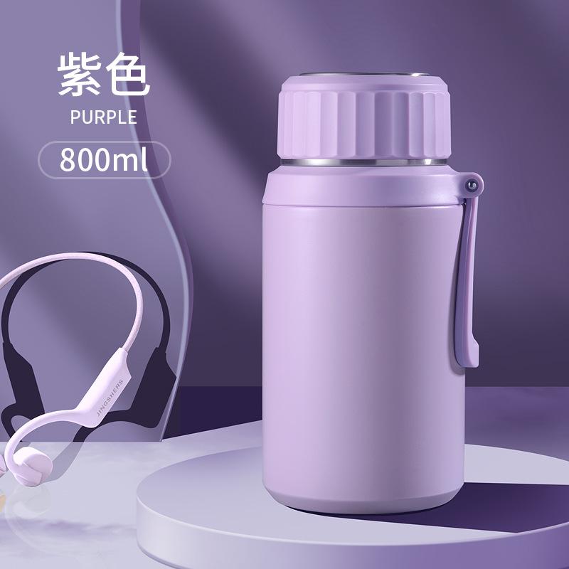 Stainless Steel Vacuum Flasks for Hot and Cold Drink Insulated Water Bottles Outdoor Portable 1.5L Large Capacity Coffee Thermos
