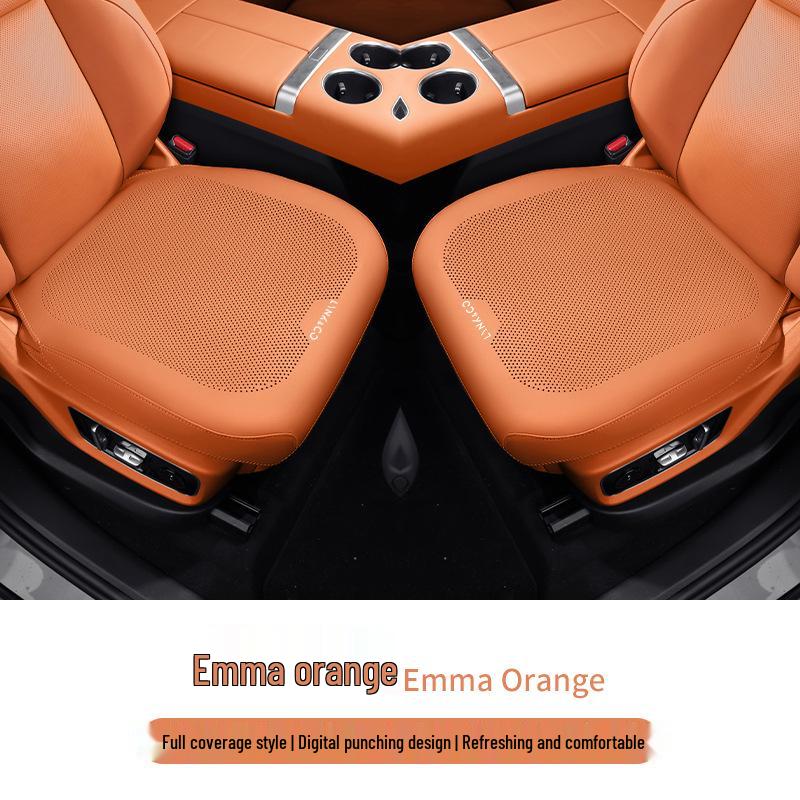 Lynk & Co Seat Covers: All-Season Full Coverage Cushion Set for Car Interior