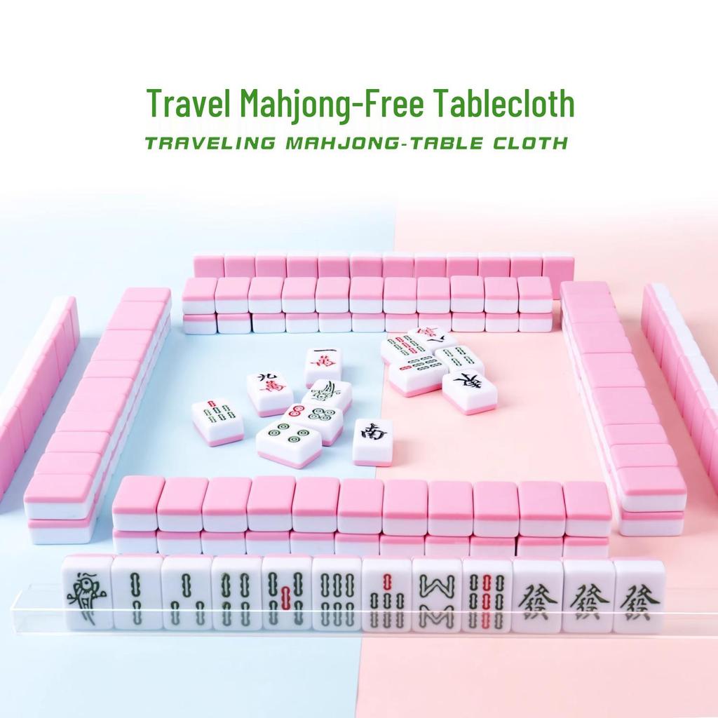 Tragbare Mini-Mahjong-Steine - Kompakt, Niedlich und Ideal für Camping, Wohnheime oder Reisen