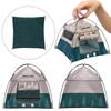 18.5cm Scale Camping Tent Model Decoration Simulated Outdoor Tent Ornament Miniature Scene Accessories Doll Small Tent Toy Gift