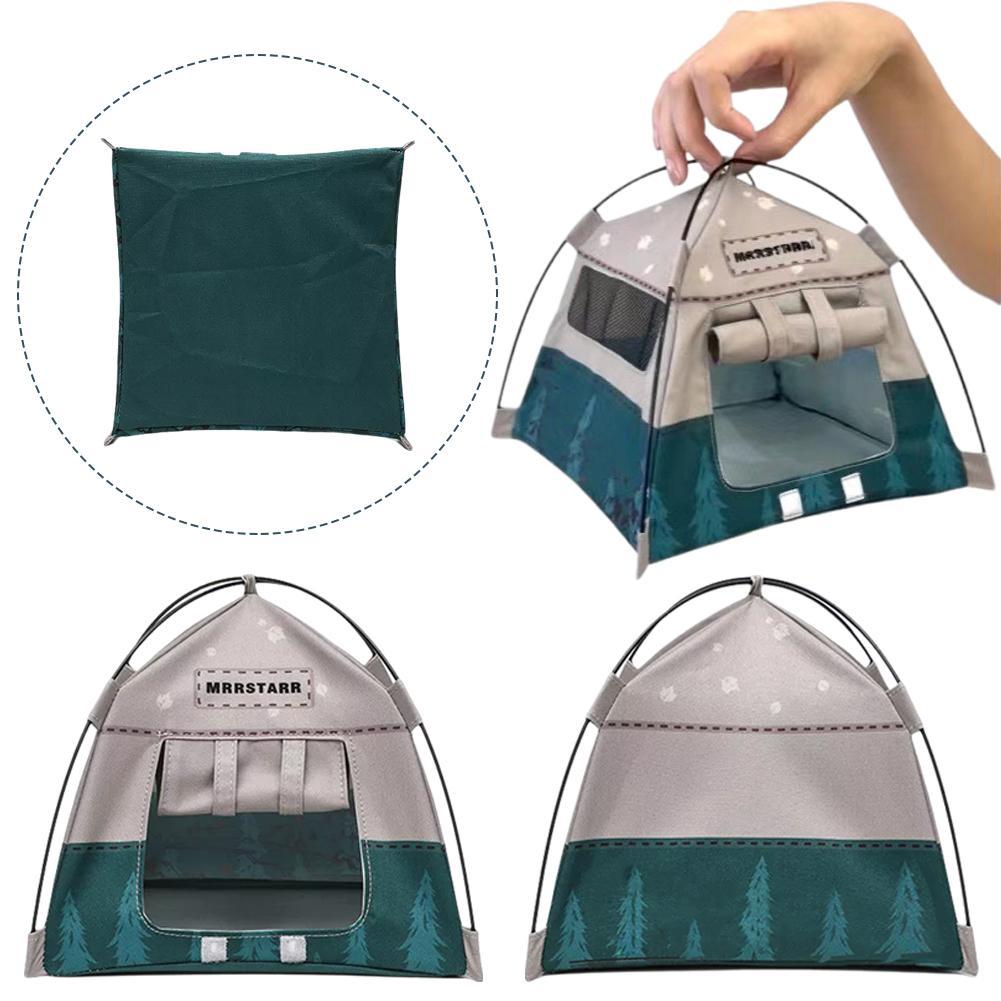 18.5cm Scale Camping Tent Model Decoration Simulated Outdoor Tent Ornament Miniature Scene Accessories Doll Small Tent Toy Gift
